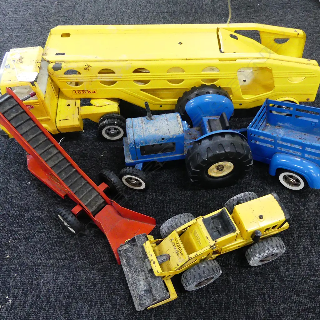 4 TONKA VEHICLE MODELS  Image 1++