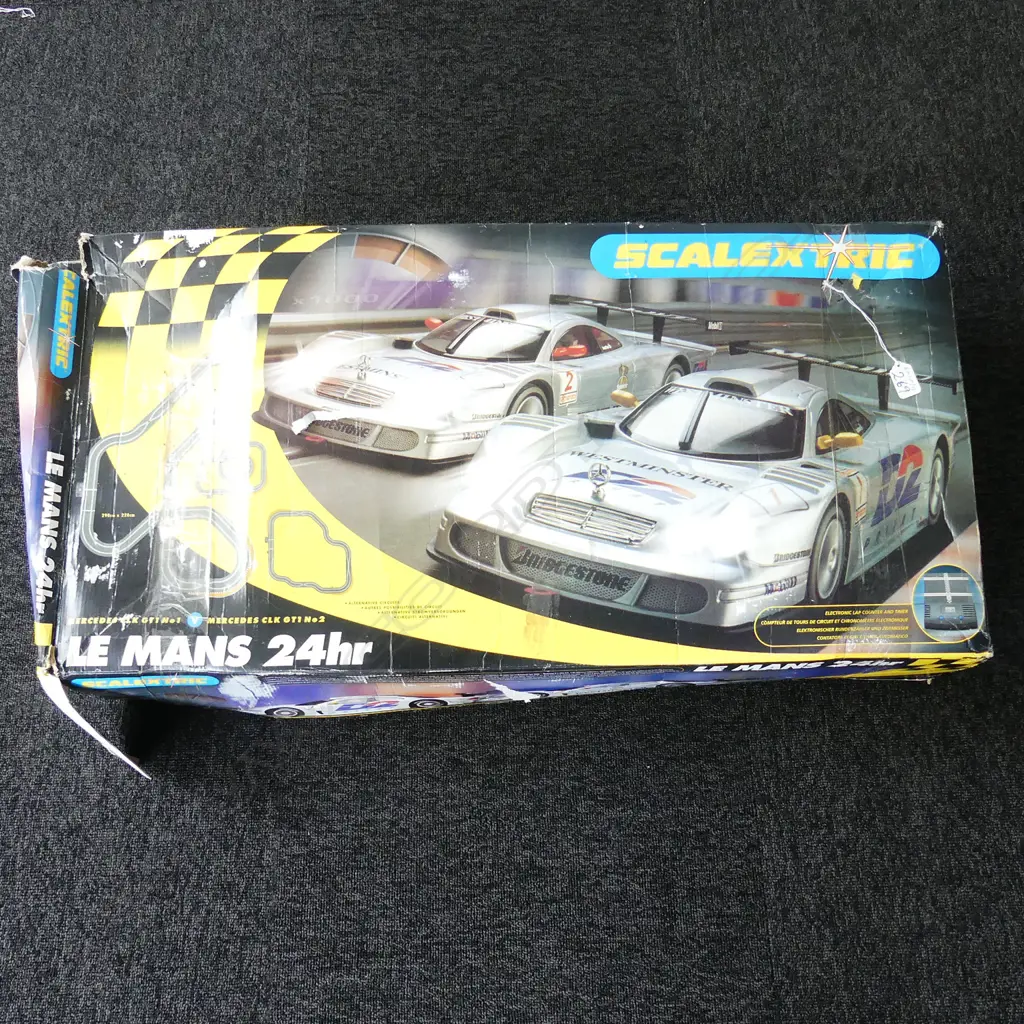 SCALEXTRIC LE MANNS 24HR  RACE CAR SET BOXED Image 1++