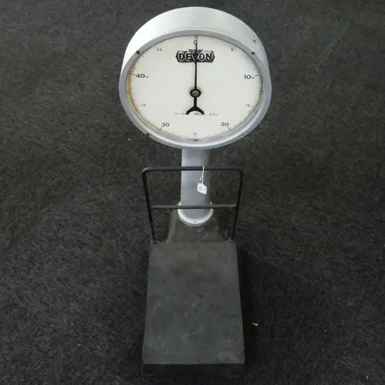 VINTAGE DEVON 50KG PLATFORM SCALES