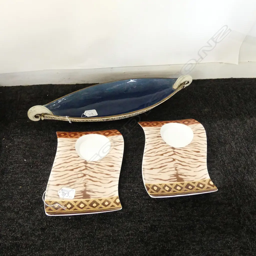 PR VILLROY & BOCH DISHES + TROUGH BOWL Image 1++