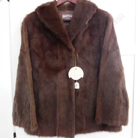 RUSSIAN MINK MARMOT FUR JACKET 
