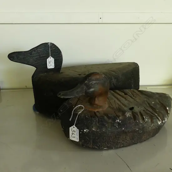 2 OLD DUCK DECOYS