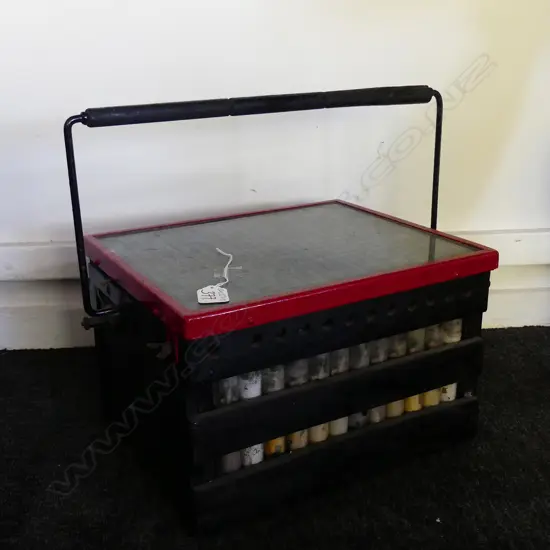 OLD TYPE LGE BATTERY, GLASS LID