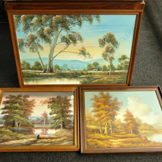 3 OIL LANDSCAPES 