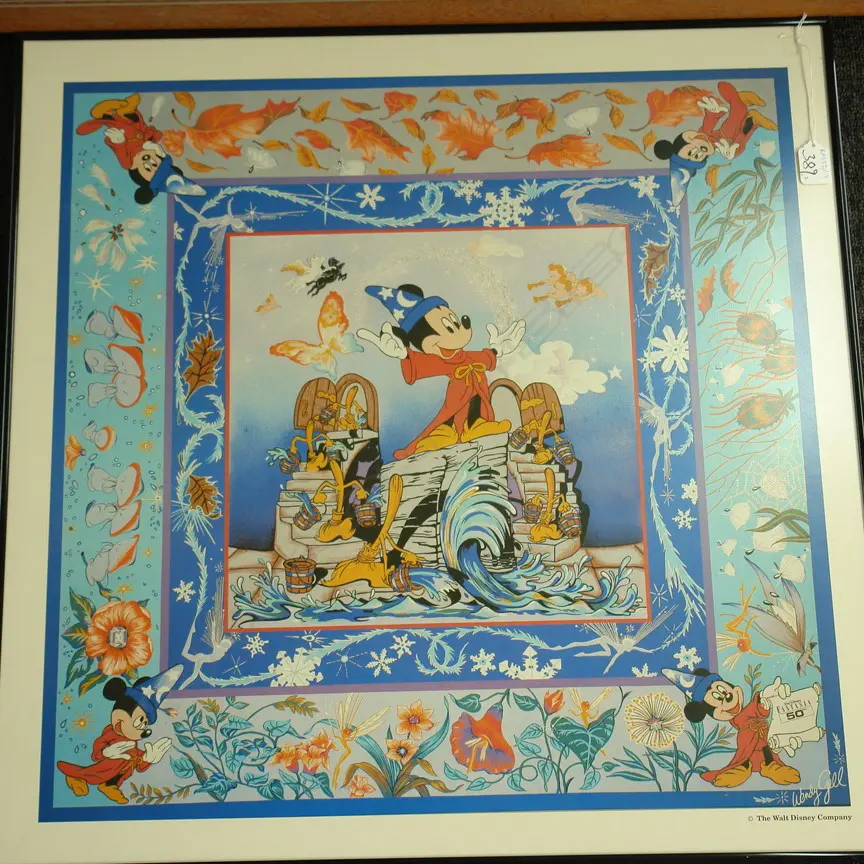 DISNEY 'FANTASIA' PRINT + AUSSIE OUTBACK PRINT  Image 1++