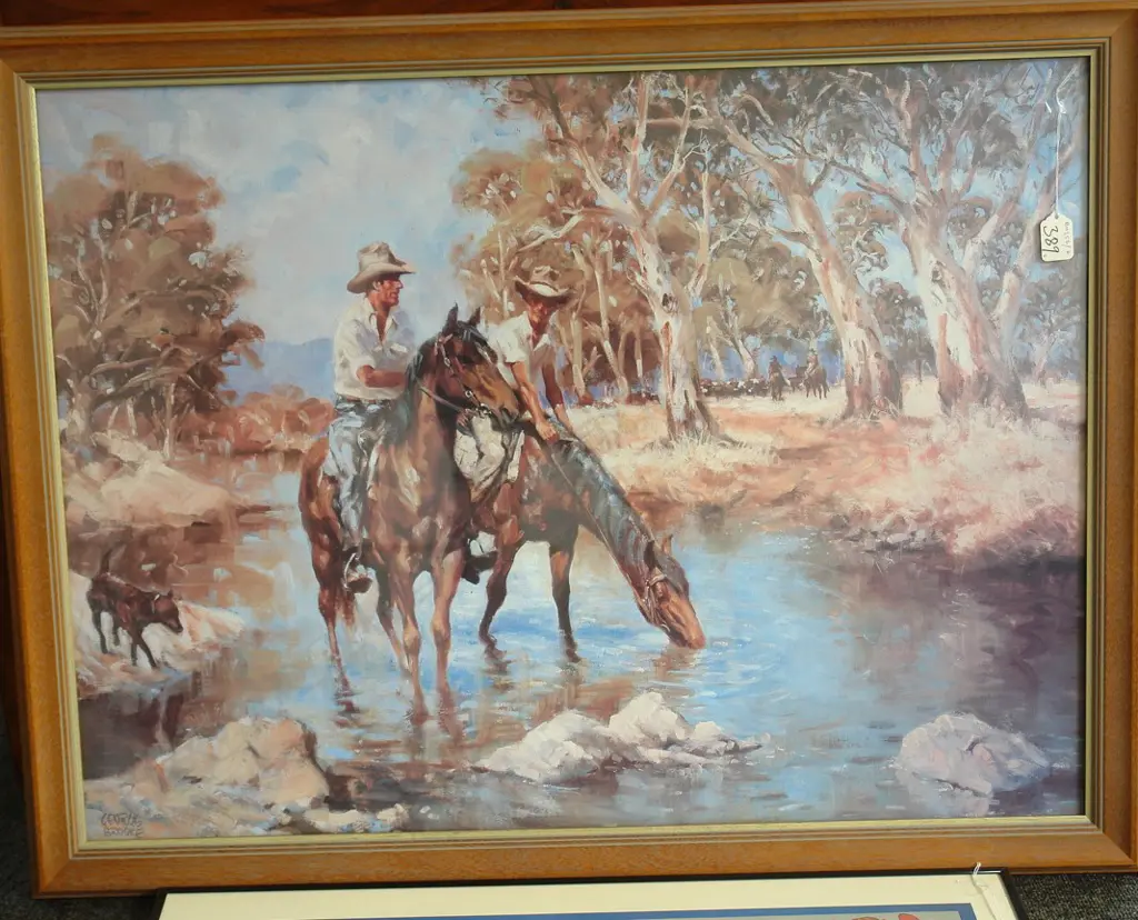 DISNEY 'FANTASIA' PRINT + AUSSIE OUTBACK PRINT  Image 1++