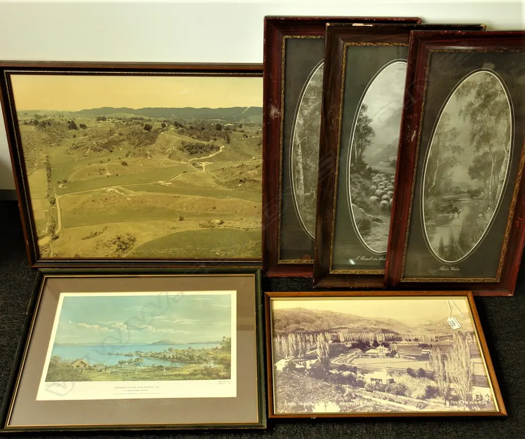 6 FRAMED PHOTO/PRINTS: LANDSCAPES ETC Image 1++