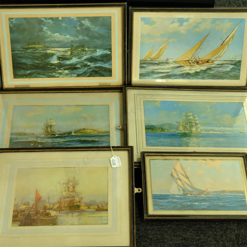 SIX MARITIME PRINTS Image 1++