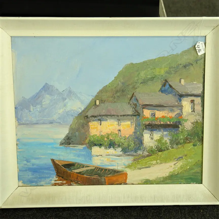NORWEGIAN FIORD OIL ON CANVAS Image 1++