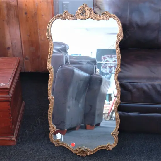 ORNATE GILT MIRROR 