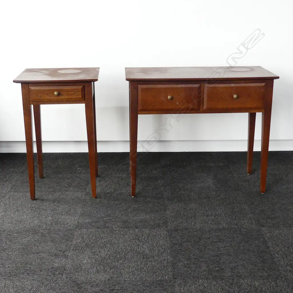 2 DRAWER SIDE-TABLE & SINGLE DRAWER SIDE-TABLE Image 1++