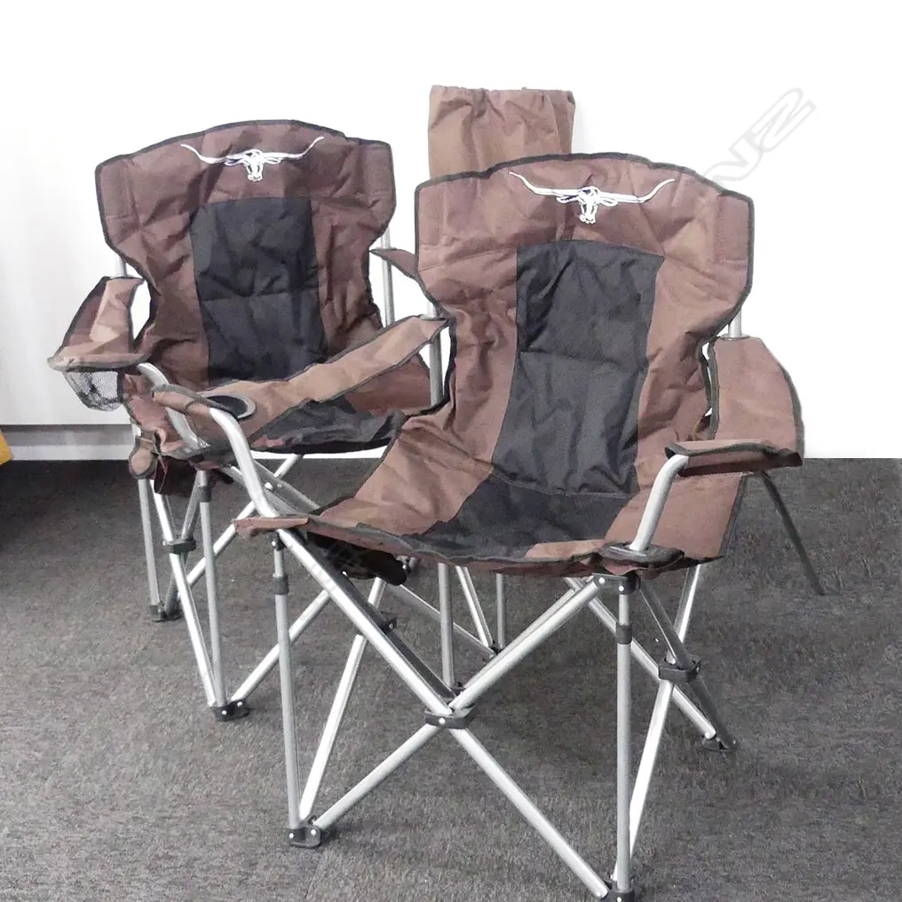 2 OUTDOOR FOLDING CHAIRS Image 1++