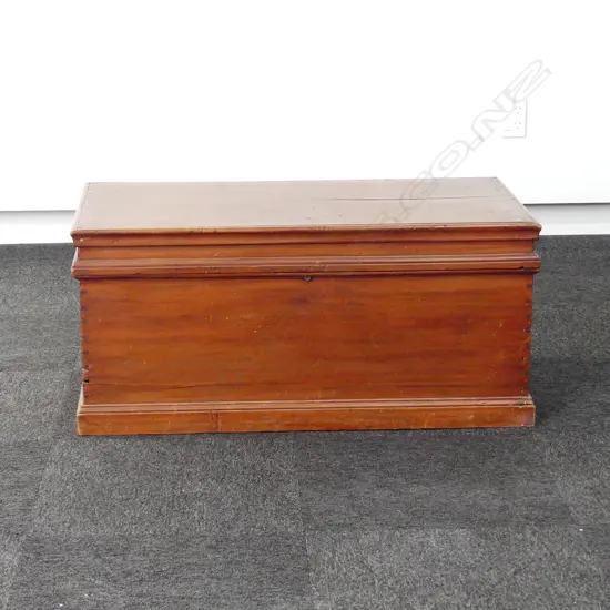 OLD WOODEN TRUNK