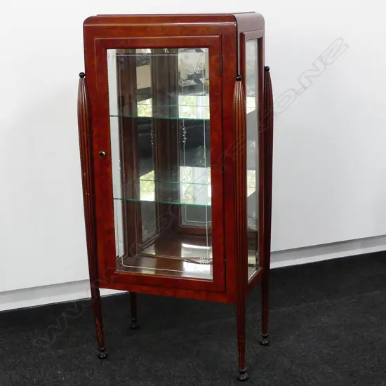 FRENCH ART DECO STYLE CHINA DISPLAY CABINET