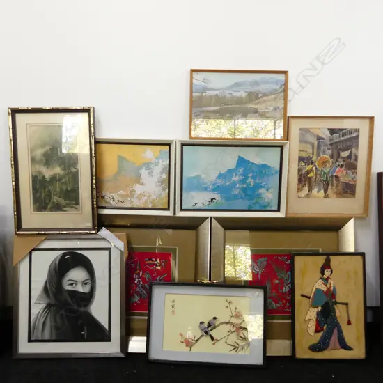 10 VARIOUS PRINTS/ARTWORKS