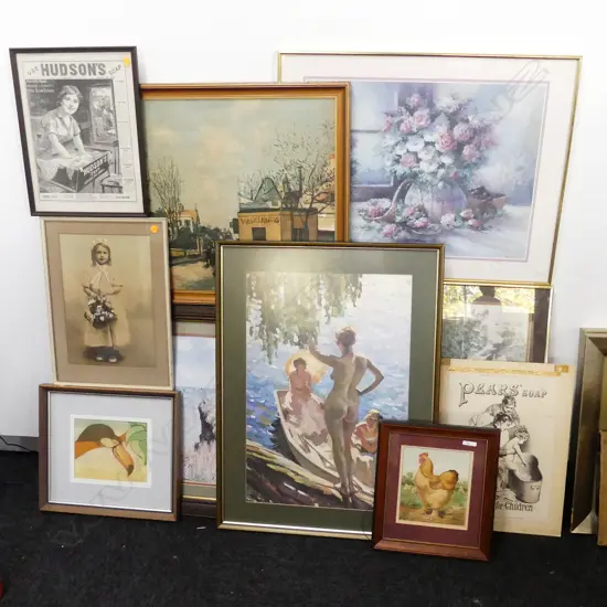 10 VARIOUS PRINTS/ARTWORKS