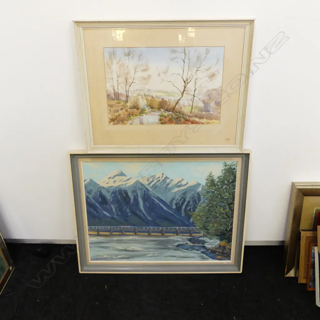 PETTIGREW OIL, 'BEALLY BRIDGE' & IBBETT W/C L/SCAPE (2) Image 1++