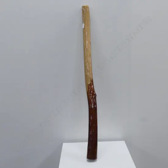 AN UNPAINTED DIDGERDOO, 1800MM