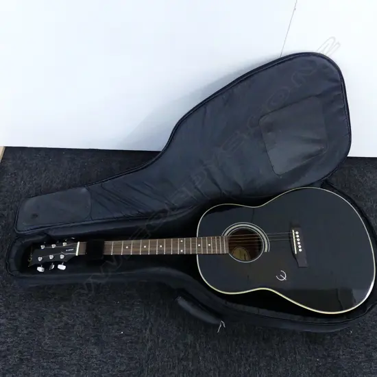 EPIPHONE ACOUSTIC GUITAR WITH SOFT CASE