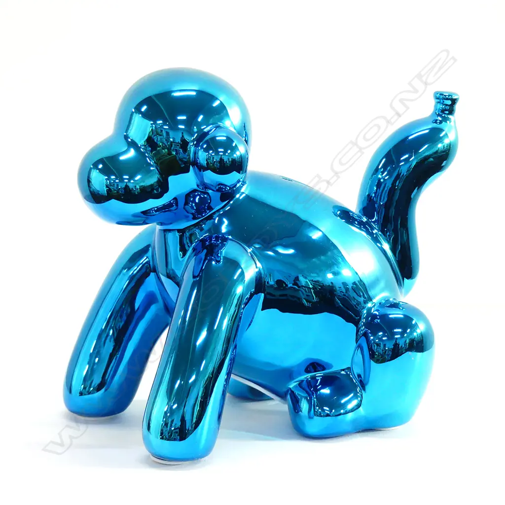 JEFF KOONS STYLE CERAMIC BALLOON MONEY BANK - MONKEY Image 1++