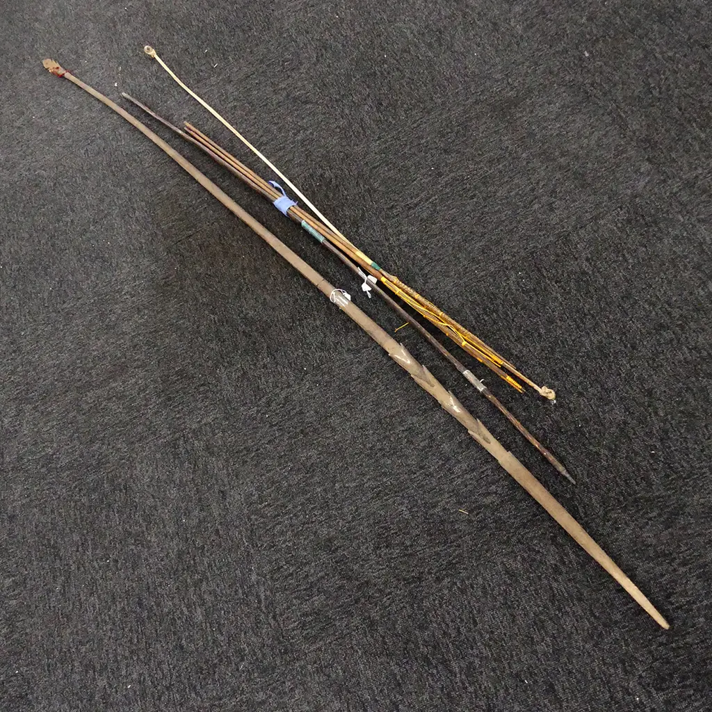 P.N.G SPEAR AND BOW AND ARROW Image 1++