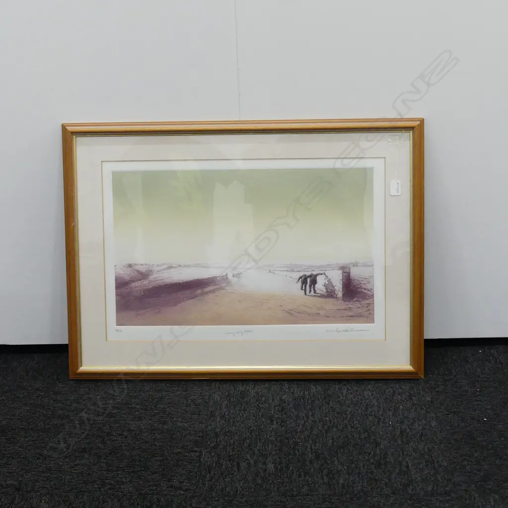 'LONG WAY BACK' LTD ED PRINT  SIGNED, DATED, ENTITLED, 600 X 820MM Image 1++