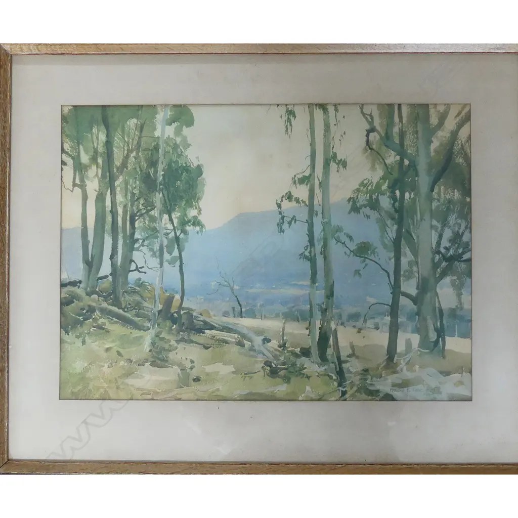 ARNOLD B HERBERT, TREES, PRINT, 470 X 350MM Image 1++