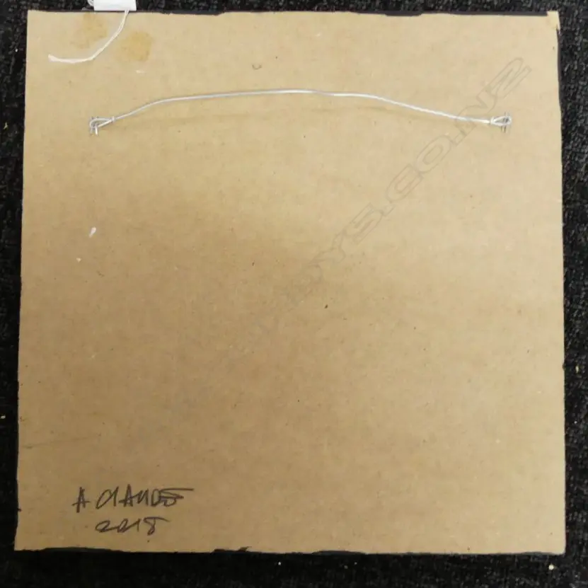 ALEX CLAUDE, SEASCAPE, ACRYLIC ON BOARD, 300 X 300MM Image 1++