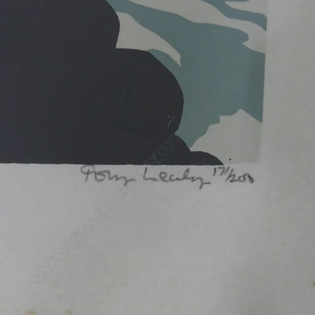 9 SCREENPRINTS BY TONY HEALEY - TAUPO; RANGITOTO; EGMONT (UNFRAMED) 260 X 165mm APPROX Image 1++