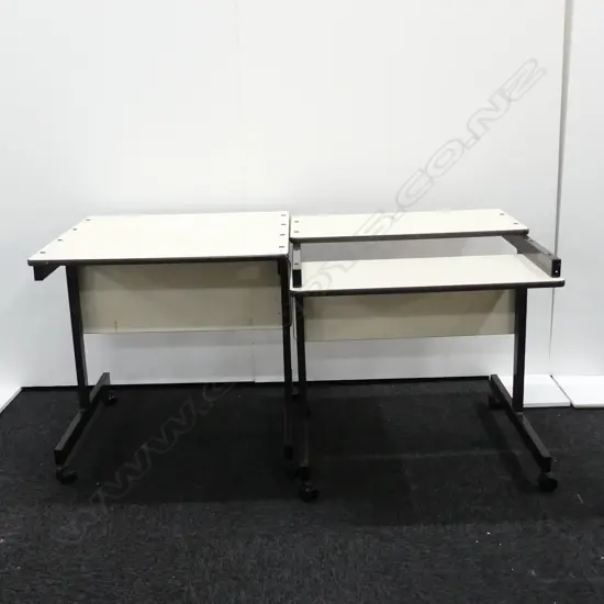 2 MODERN COMPUTER TABLES/DESKS