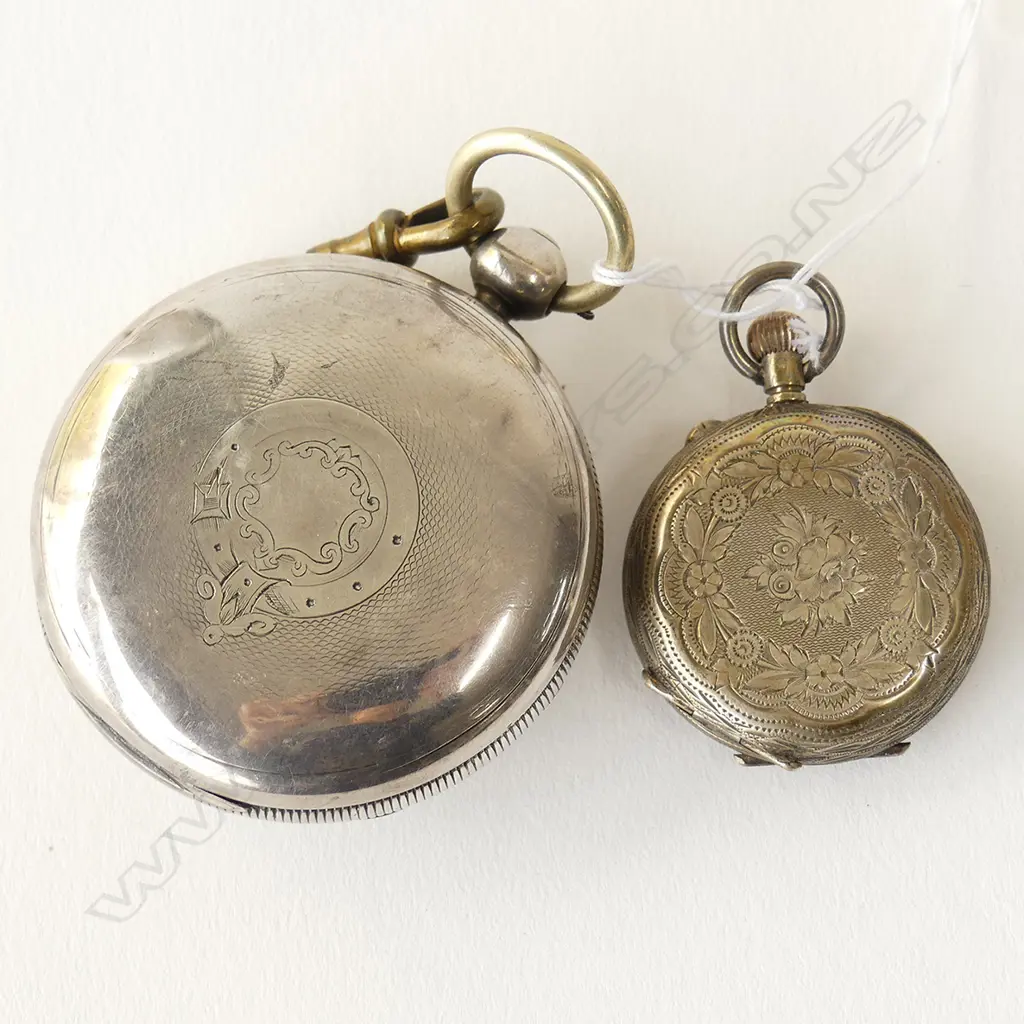 SILVER & SILVER PLATE POCKET WATCHES Image 1++
