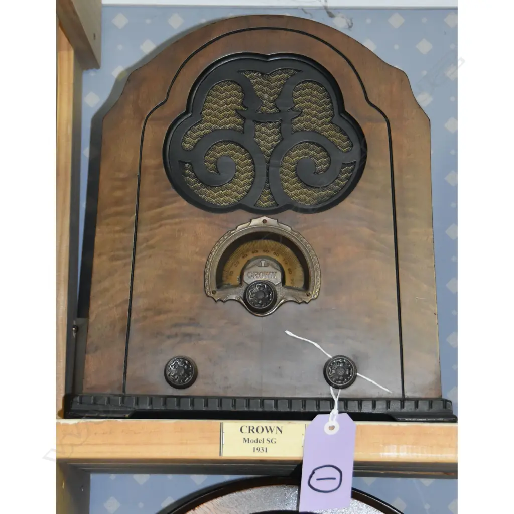 Model SG A365, by Crown, Cathedral, 1931. H.375mm Image 1++