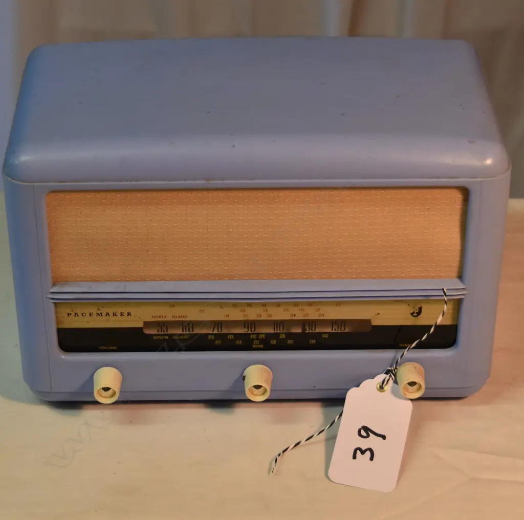 Model Pacemaker, by , blue plastic. H.210mm Image 1++