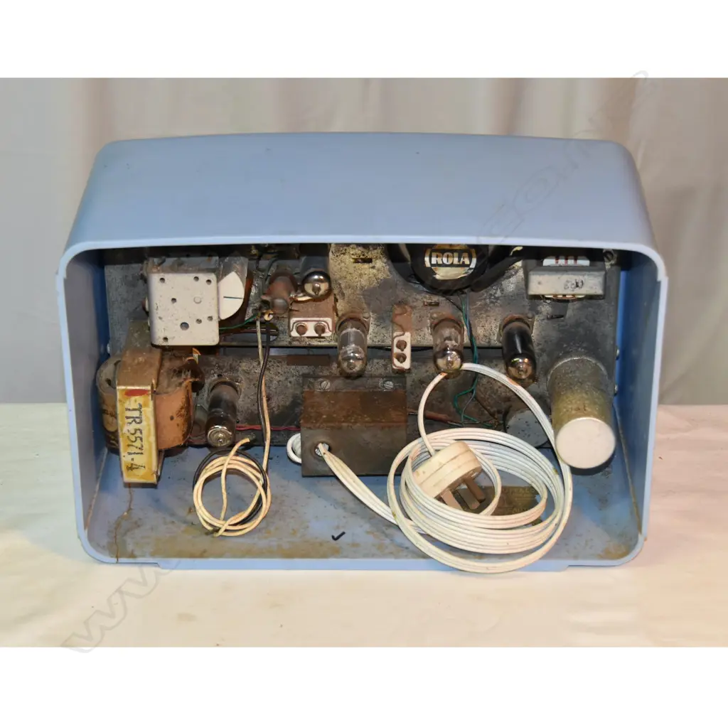 Model Pacemaker, by , blue plastic. H.210mm Image 1++