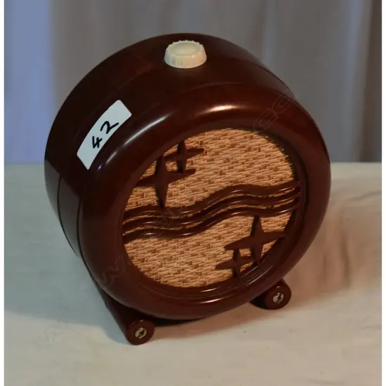 Model Speaker – Bakelite, by Philips, Brown - Cracked Top. H.210mm