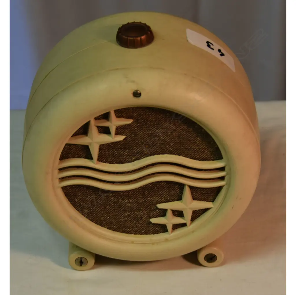 Model Speaker – Bakelite, by Philips, cream plastic. H.210mm Image 1++