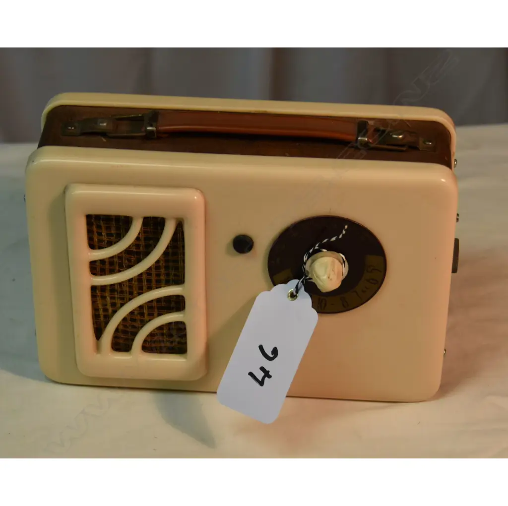 Model ?, by ?, Portable, Cream plastic. H.170mm Image 1++