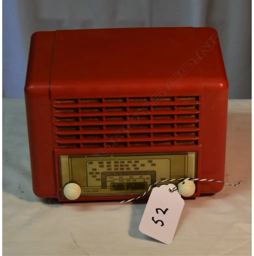 Model Skymaster, by ?Bell, Red - Plastic. H.180mm Image 1++