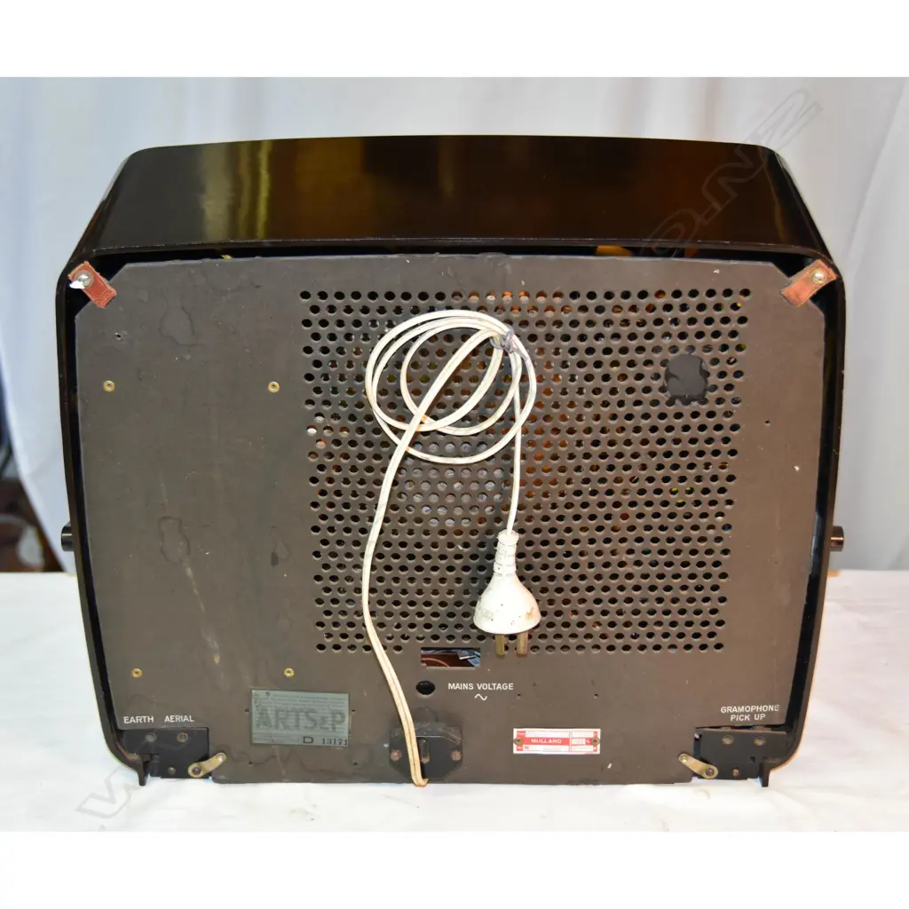 Model MAS2-34, by Mullard, brown bakelite. H.355mm Image 1++