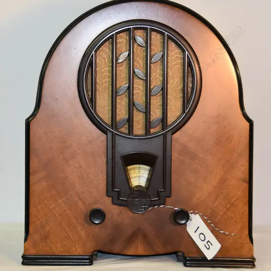 Model 634A, by Philips, Cathedral. H.485mm