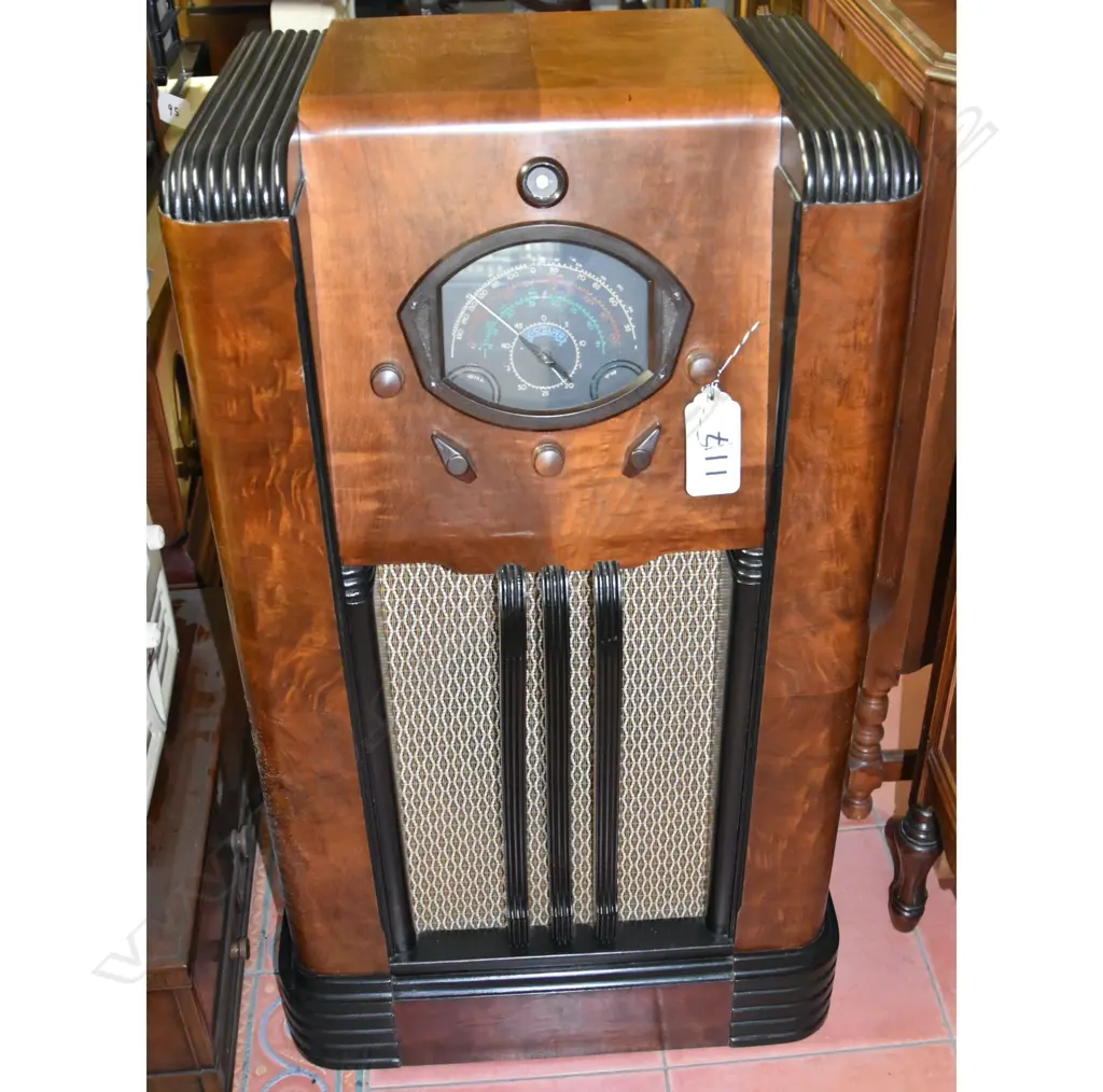 Model Skyscraper BCS, by Radio (1936) Ltd , console. H.1010mm Image 1++