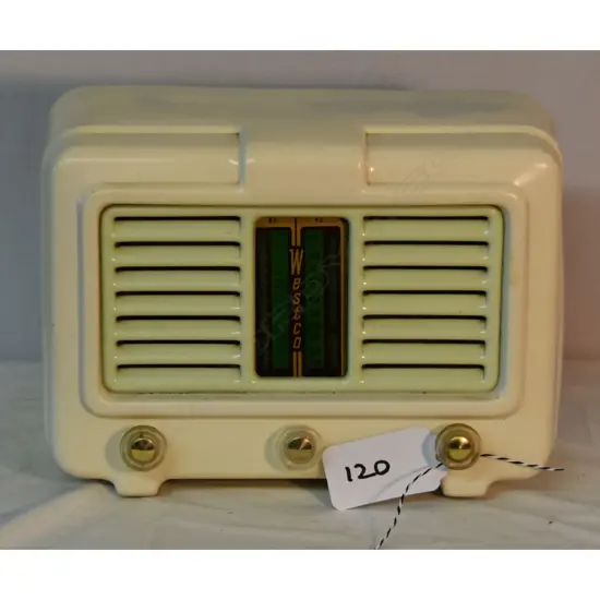 Model 205, by Westco, cream, plastic. H.250mm