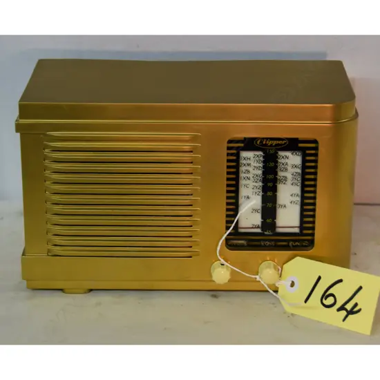 Model Clipper, by Akrad, Gold. H.175mm