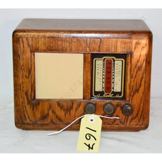 Model Colt, by Bell, Wood. H.230mm