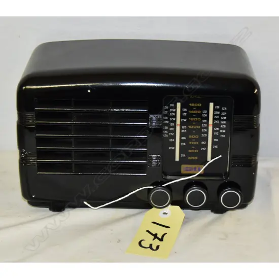 Model Colt (Transistor), by Bell, Painted Black. H.175mm