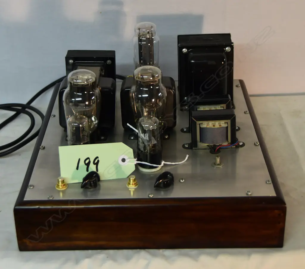 Model 2A3 Stereo Amplifier, by Gerry Billman,. W.400mmm Image 1++
