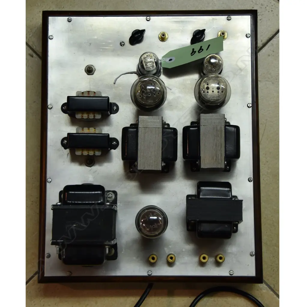 Model 2A3 Stereo Amplifier, by Gerry Billman,. W.400mmm Image 1++