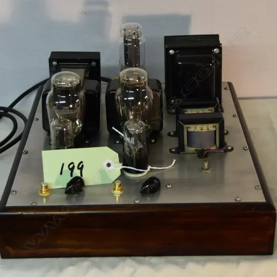 Model 2A3 Stereo Amplifier, by Gerry Billman,. W.400mmm