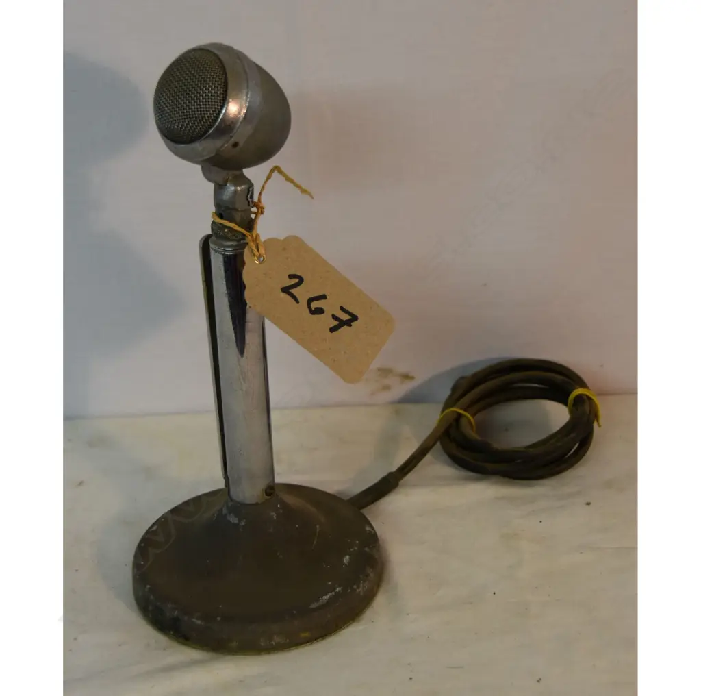 Model T3, by Canadian Astatic Ltd, mic on stand. H.285mm Image 1++
