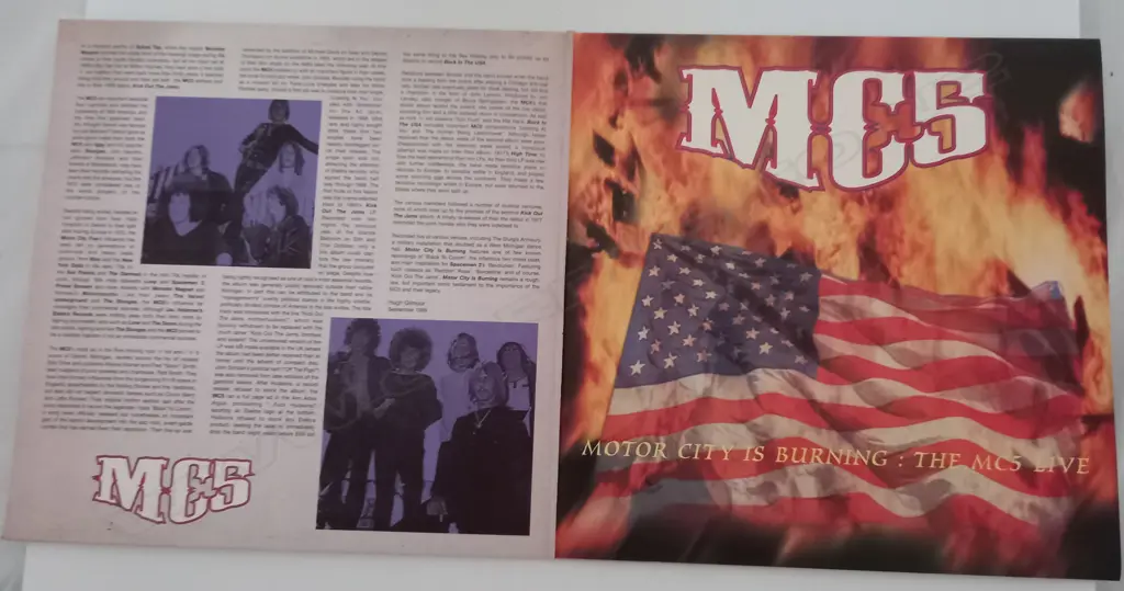 MC5, Motor City Is Burning Image 1++